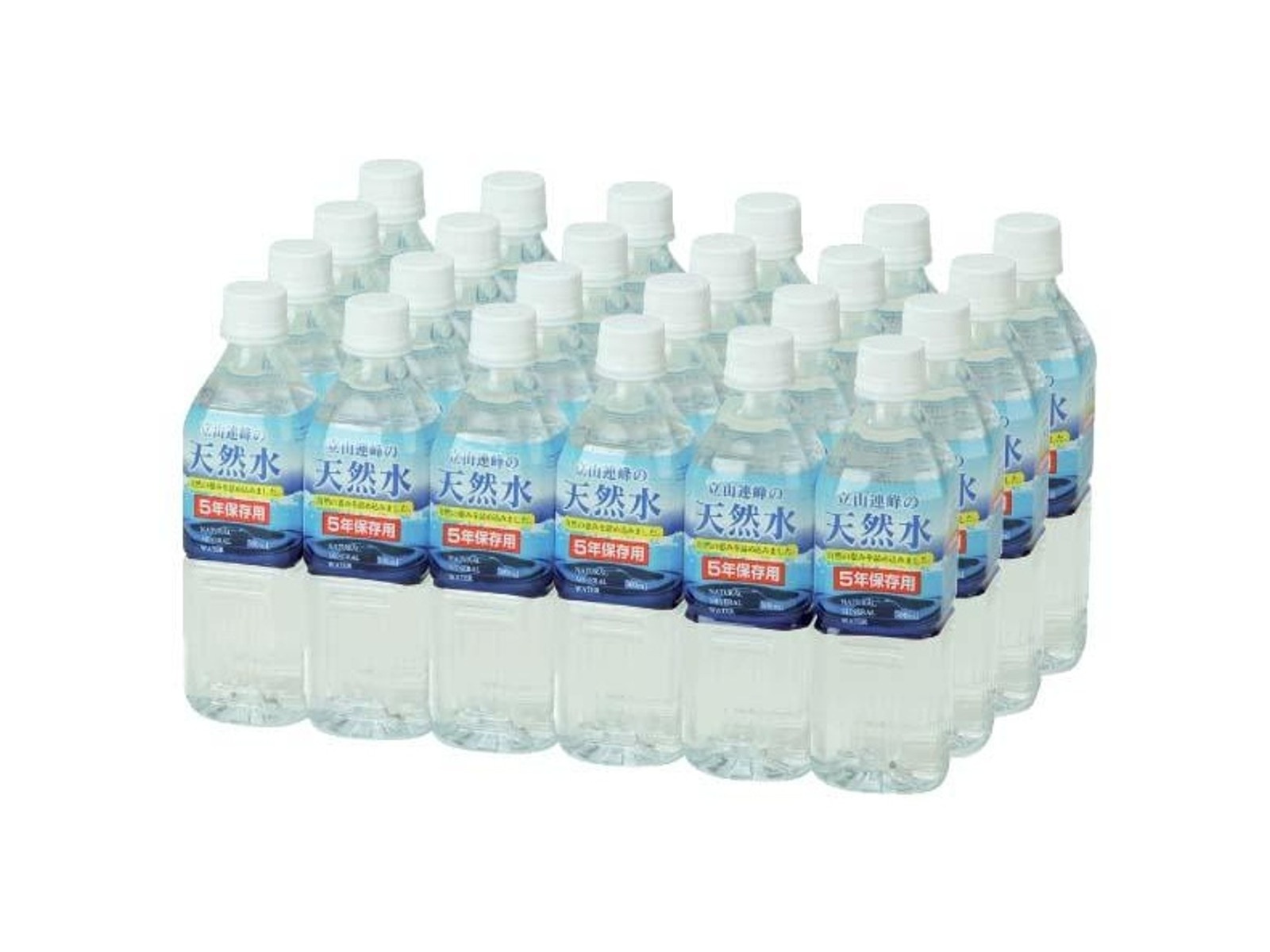 立山連峰天然水5年保存500ml×24本 | コープこうべネット