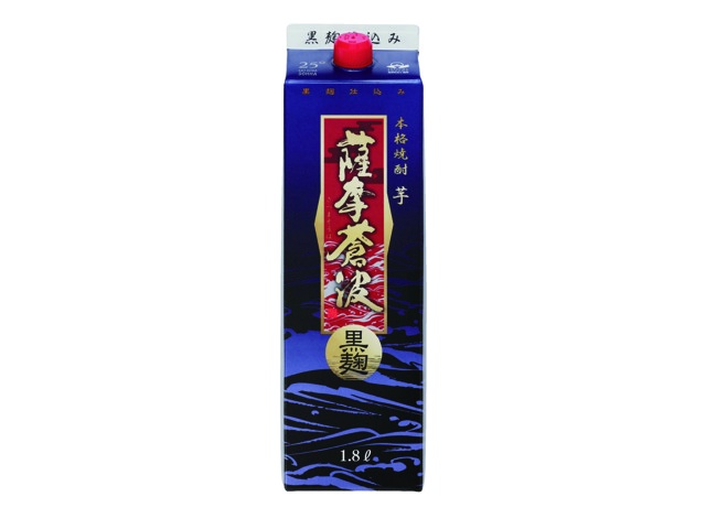 濵田酒造 本格芋焼酎 薩摩蒼波 25度 1.8L（パック） | コープこうべネット