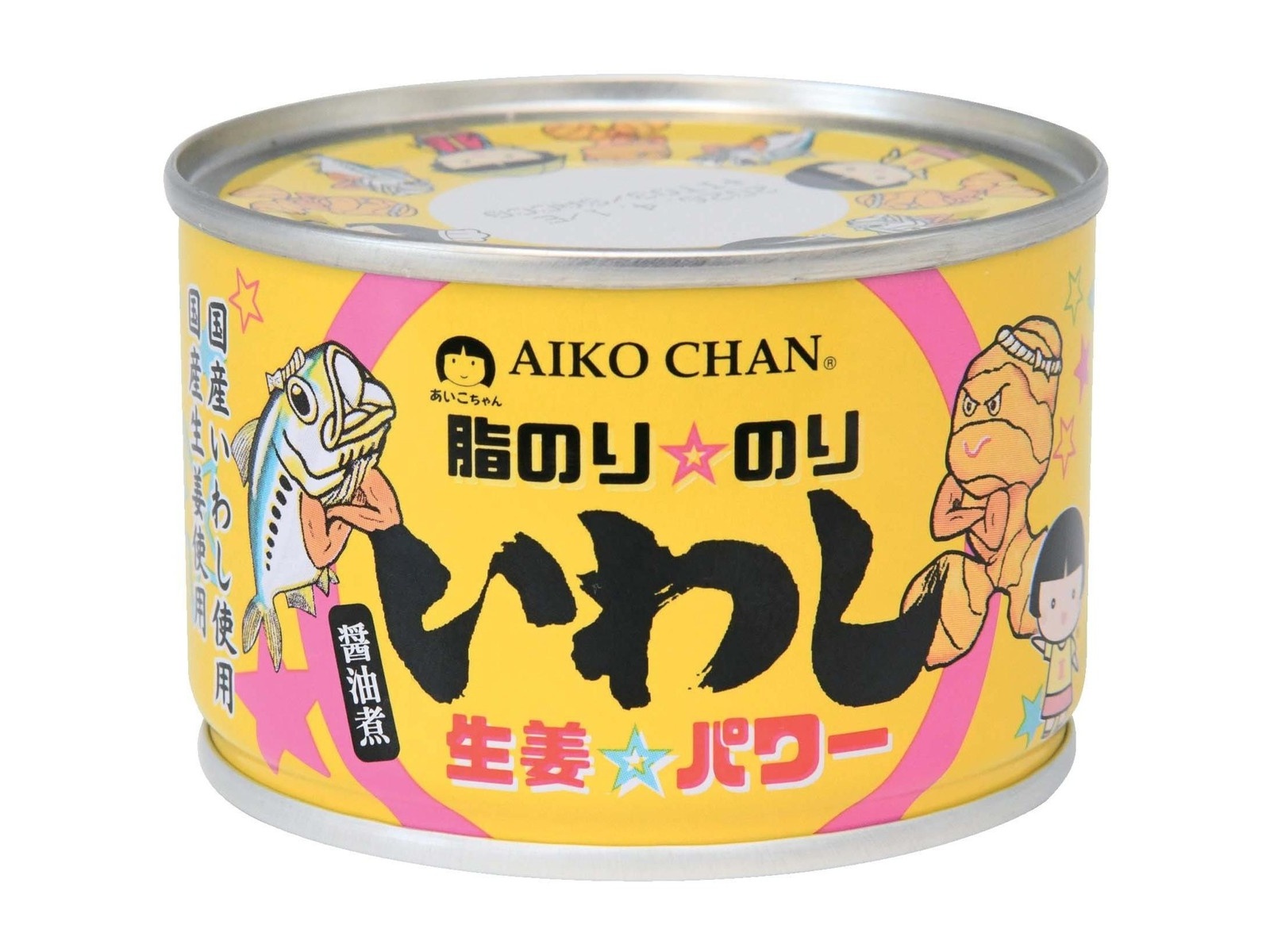 伊藤食品 あいこちゃん脂のり☆のり いわし生姜☆パワー(醤油煮) 140g