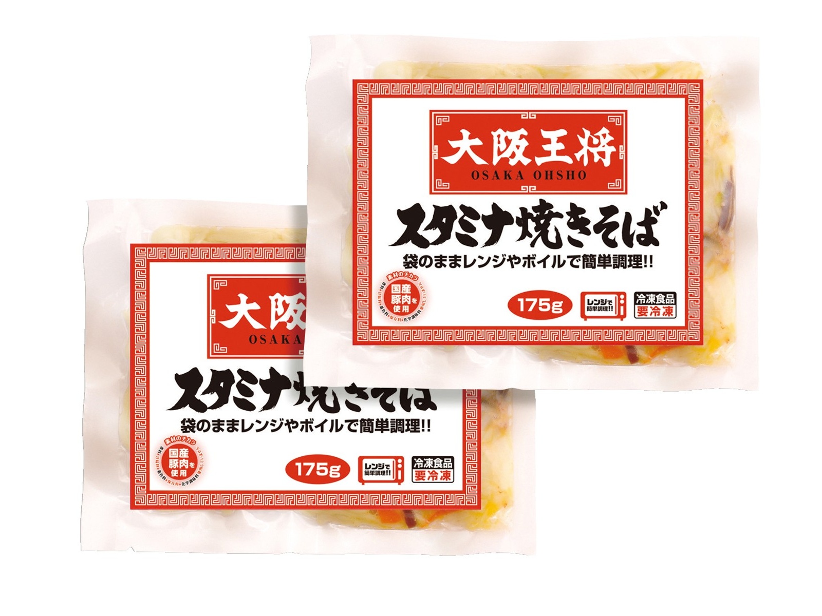 大阪王将 スタミナ焼きそば 175g×2袋入| コープこうべネット