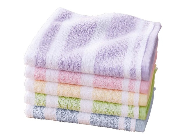 国産ワンダーランドフェイスタオル 5色組| コープこうべネット