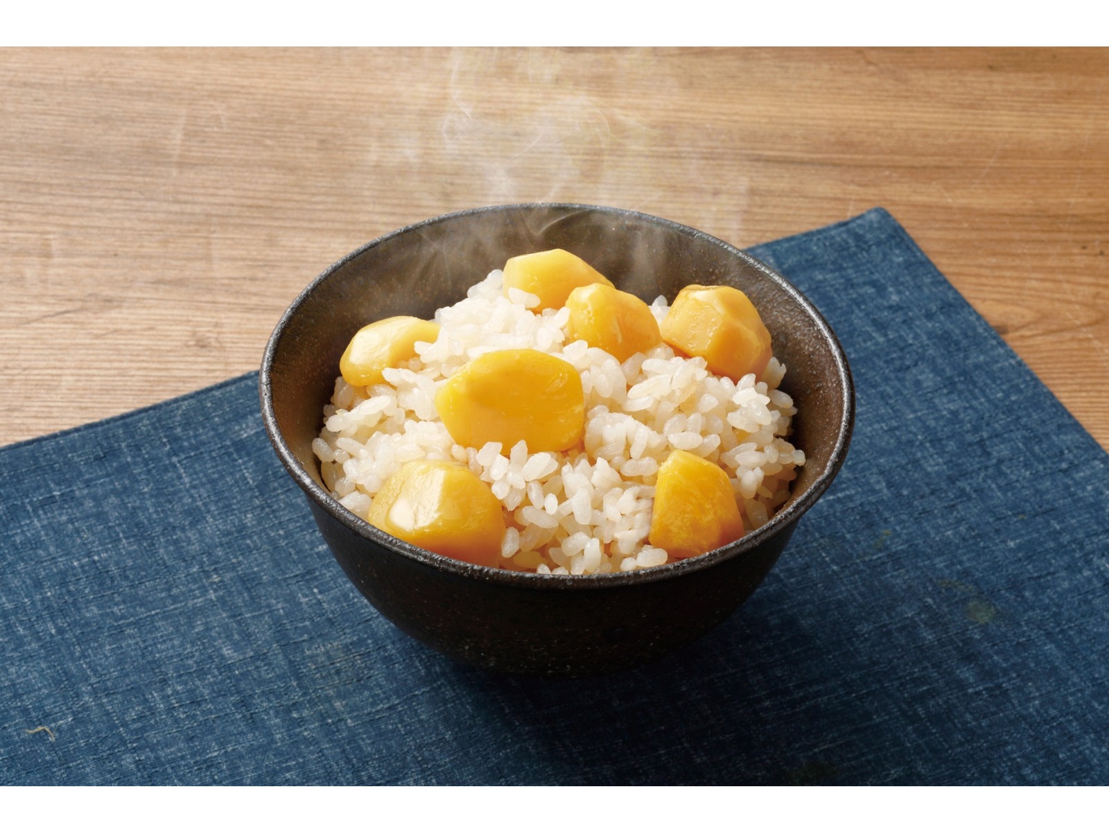 協同物産 国産栗使用ふぞろい栗ごはんの素(2合用) 120g（栗70g・スープ