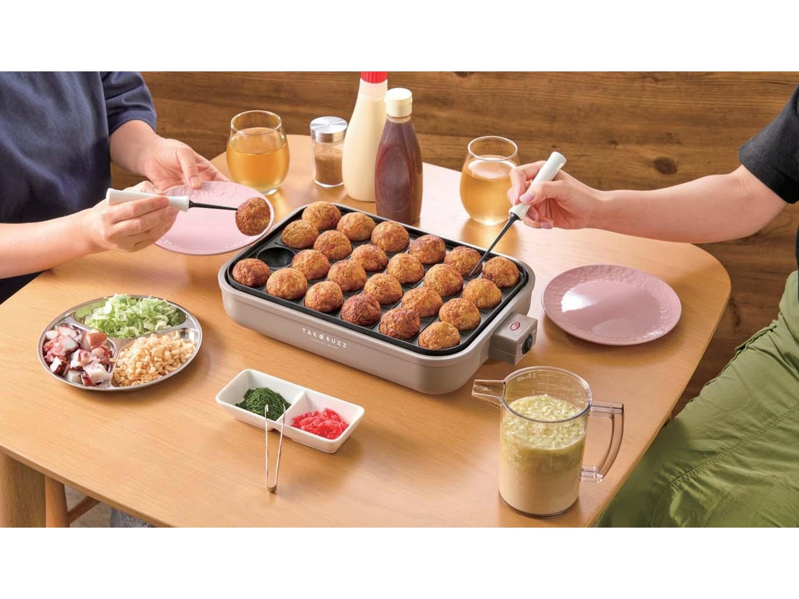 アピックス たこ焼きメーカー ATM-824-BR 1台 ブラウン| コープ