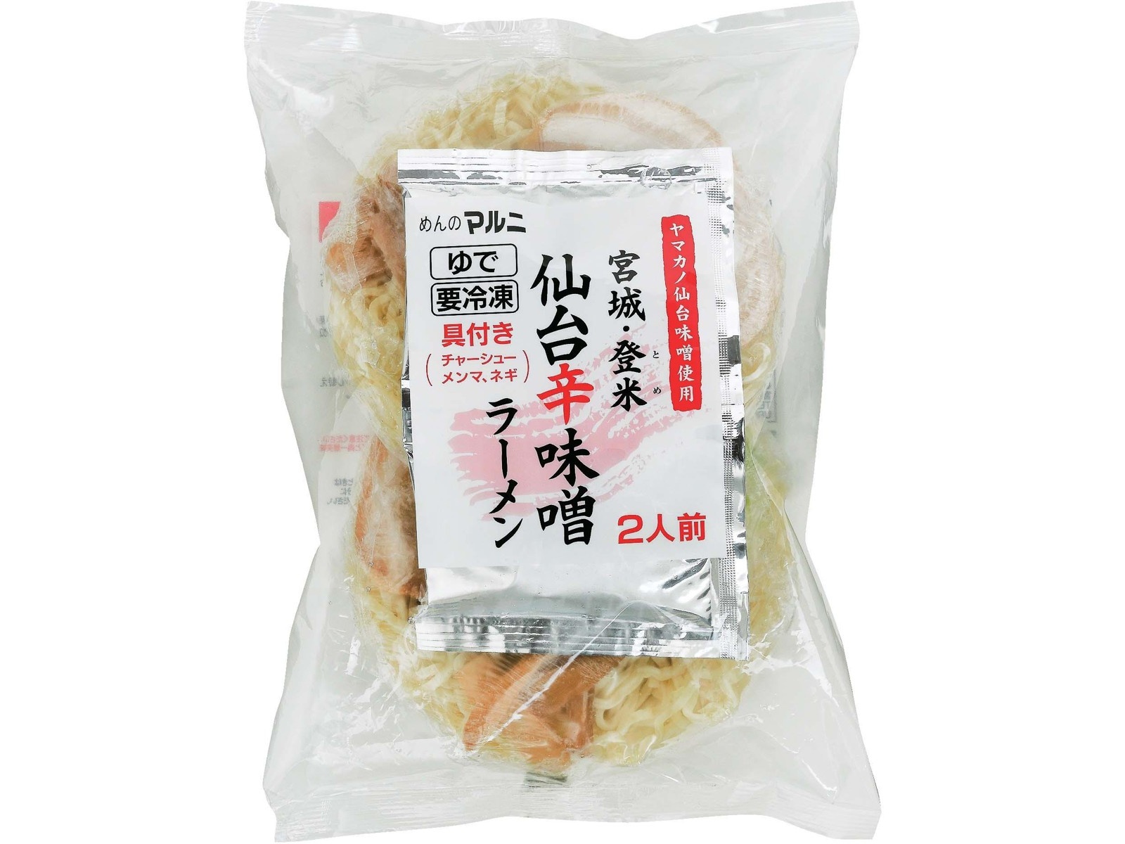 マルニ食品 仙台辛味噌ラーメン 2食入（440g）| コープこうべネット
