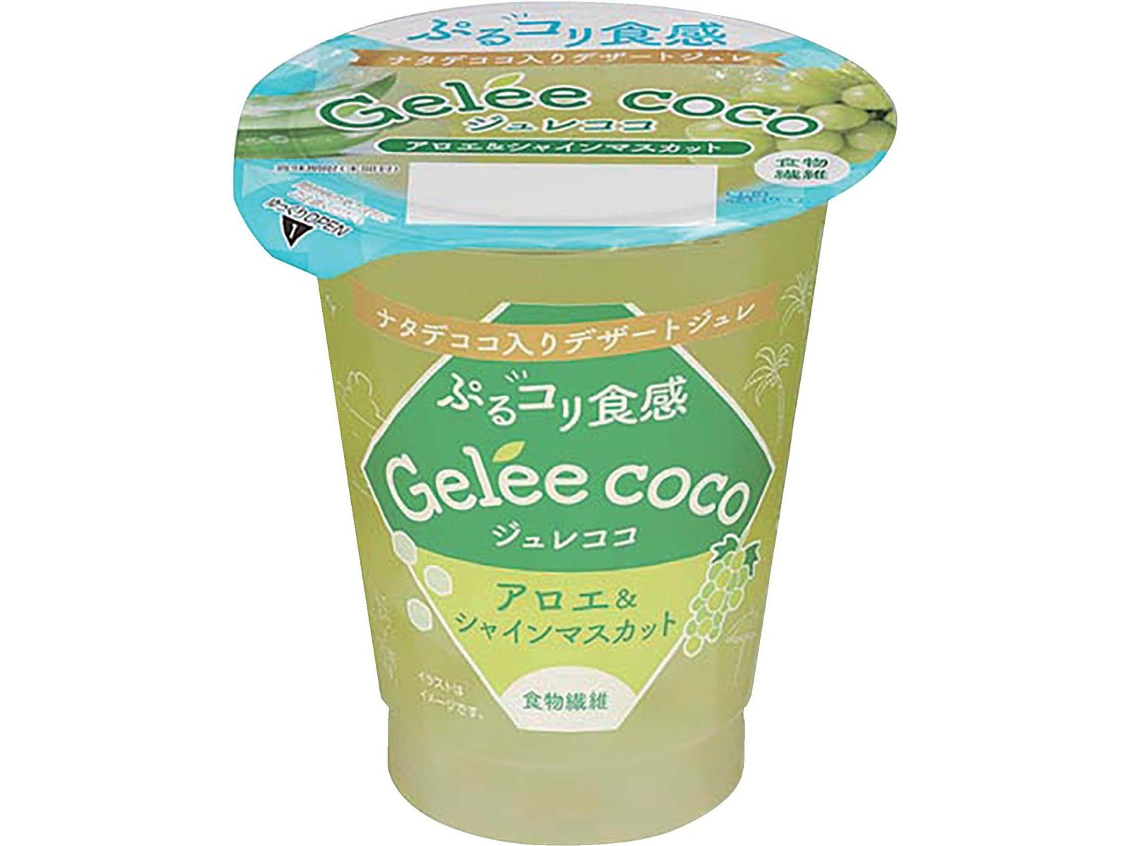 和歌山産業 ジュレココアロエ＆シャインマスカット 160g | コープ