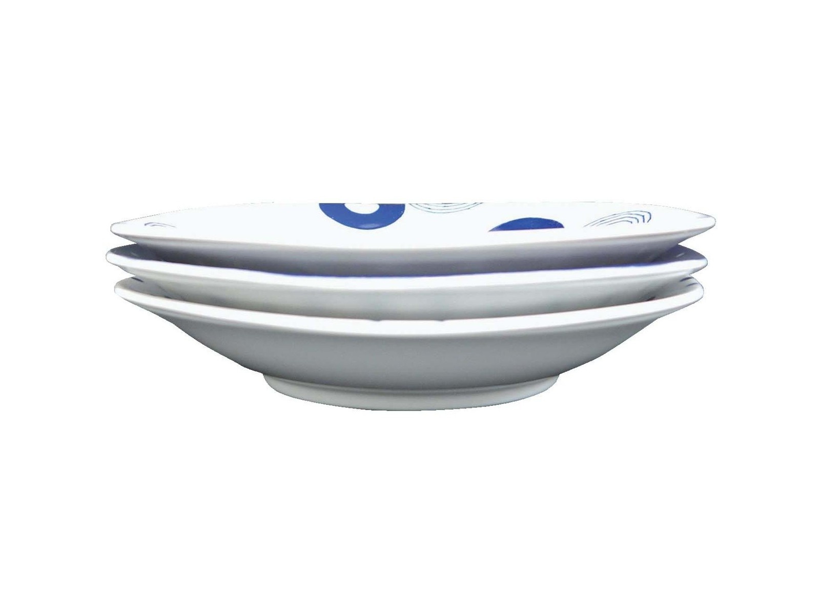 スガハラ　ウェーブ皿　インディゴブルー　5枚セット スガハラ ウェーブ皿 インディゴブルー 5枚セット スガハラ