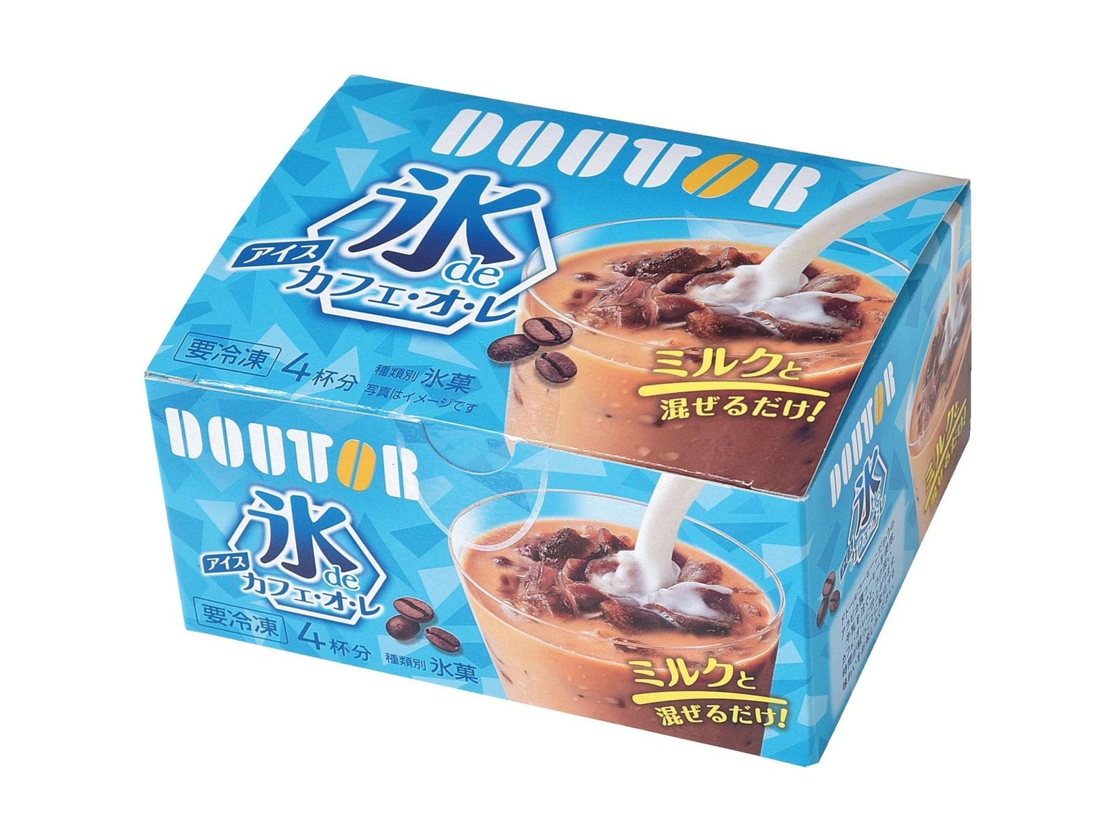アイスライン ドトール氷deアイスカフェ・オ・レ 1箱（60g×4袋入