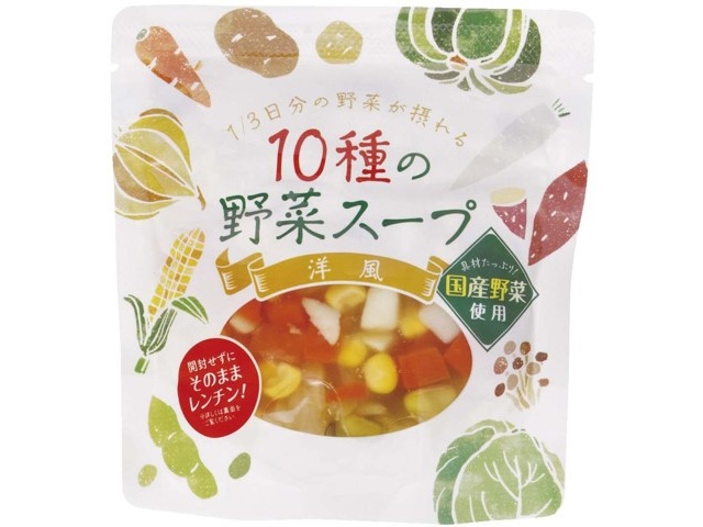 石川食品 10種の野菜スープ 洋風 213g| コープこうべネット