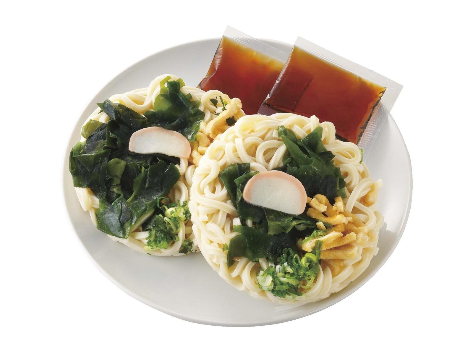 ニッキーフーズ わかめどっさりうどん 2食入（556g） | コープこうべネット