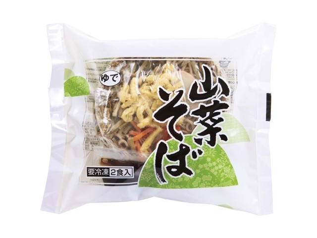 ニッキーフーズ 山菜そば 2食入（446g）| コープこうべネット