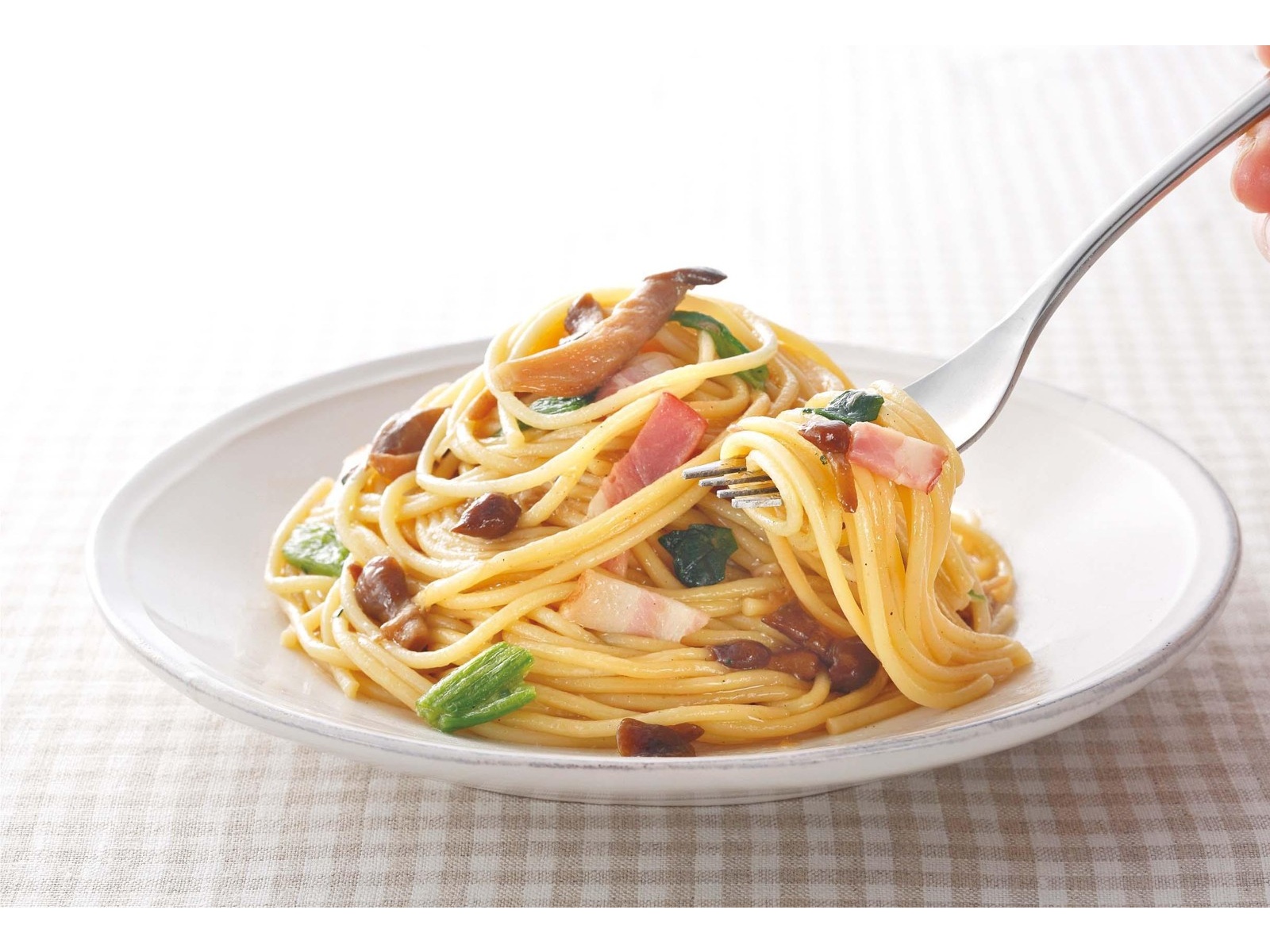 ニッキーフーズ きのことベーコンの和風パスタ 1食入（280g