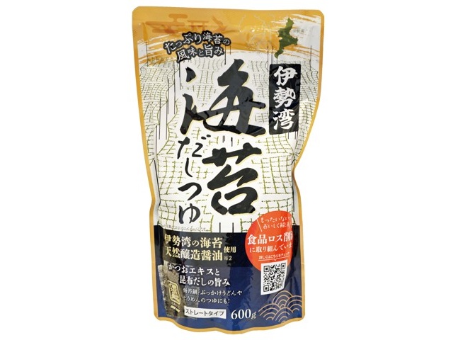 伊賀越 伊勢湾海苔だしつゆ 600g| コープこうべネット