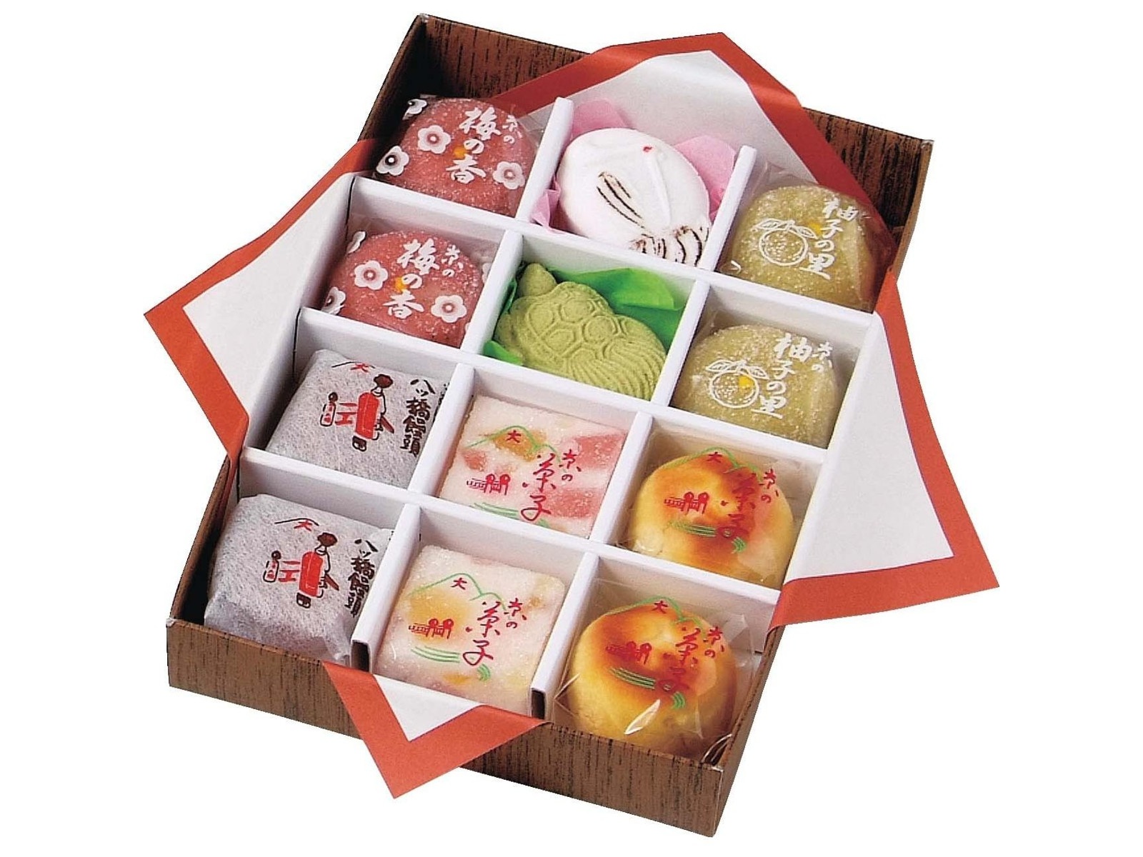 四季の和菓子（春・夏・秋・冬四冊、別冊欠品） 岡本製菓 京の四季 迎春 1箱（12コ入）| コープこうべネット