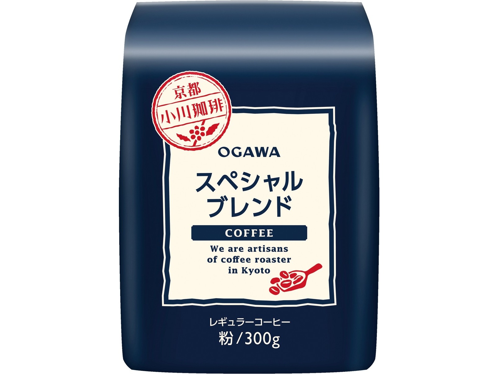 小川珈琲　粉)250g x 4袋　＆　フラワーベース　＆　小鳥ペア 小川珈琲店 小川プレミアムブレンド粉 140g｜ベイシアネット