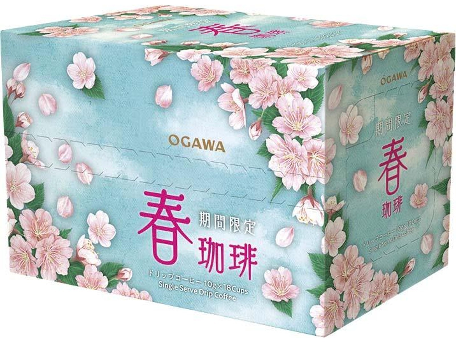 小川珈琲 期間限定 春珈琲ドリップコーヒー 1箱（10g×18杯分