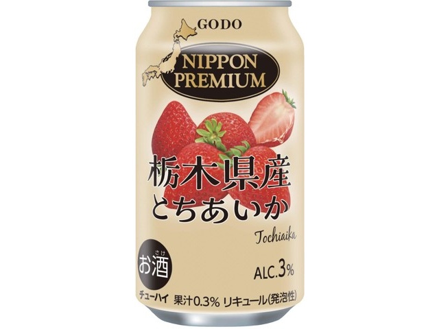 合同酒精 ニッポンプレミアム栃木県産 とちあいか 350ml（缶