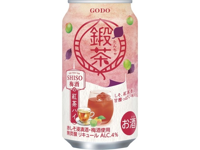 合同酒精 鍛茶 TAN TAKA TAN SHISO梅酒の紅茶ハイ
