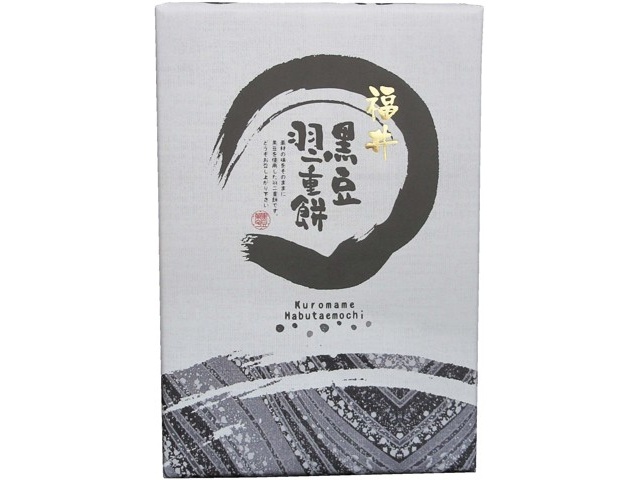 亀屋製菓 黒豆羽二重餅 1箱（9コ入）| コープこうべネット