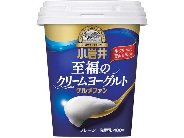 小岩井乳業 至福のクリームヨーグルトグルメファン 400g | コープ
