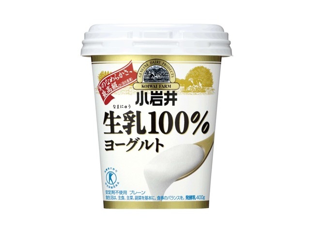 限定セールをすべて 小岩井乳業 生乳100％ヨーグルト コープこうべネット 400g| クラフト・布製品