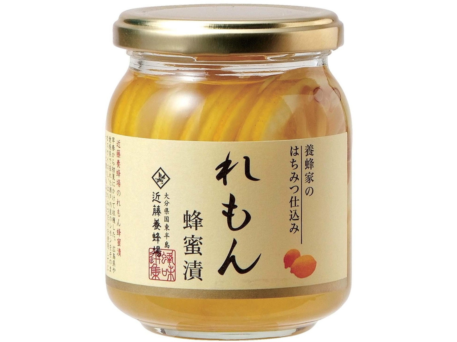 はちみつ 近藤養蜂場 れもん蜂蜜漬 270g(総量)| コープこうべネット