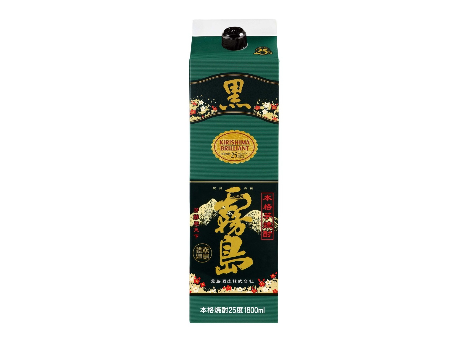 【miko】赤霧島1.8ml×3本・きろく1.8ml・白露 黒麹1.8ml 霧島酒造 黒霧島 25度 1.8L（パック）| コープこうべネット