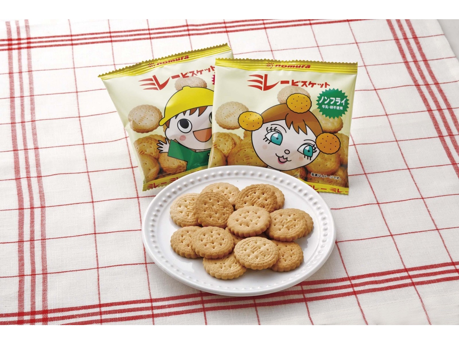 野村煎豆加工店 ミレービスケットノンフライ 25g×6袋入| コープ