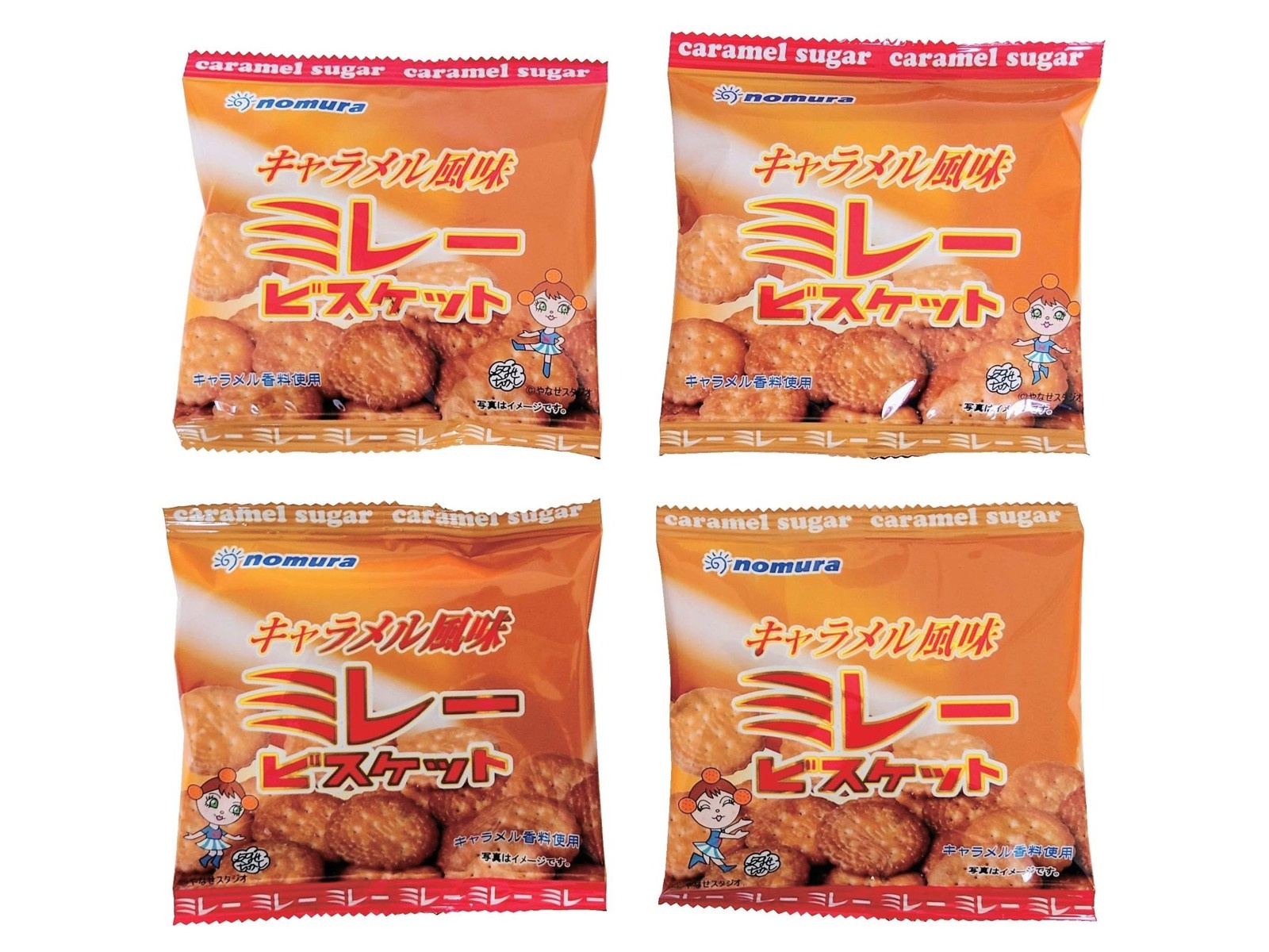 野村 ミレービスケット キャラメル風味 30g×6袋入| コープこうべ
