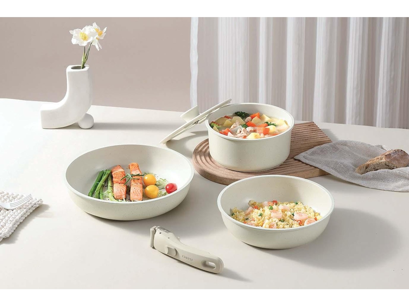 carote ICE cream IHワンハンドル5点セット 1セット| コープこうべネット