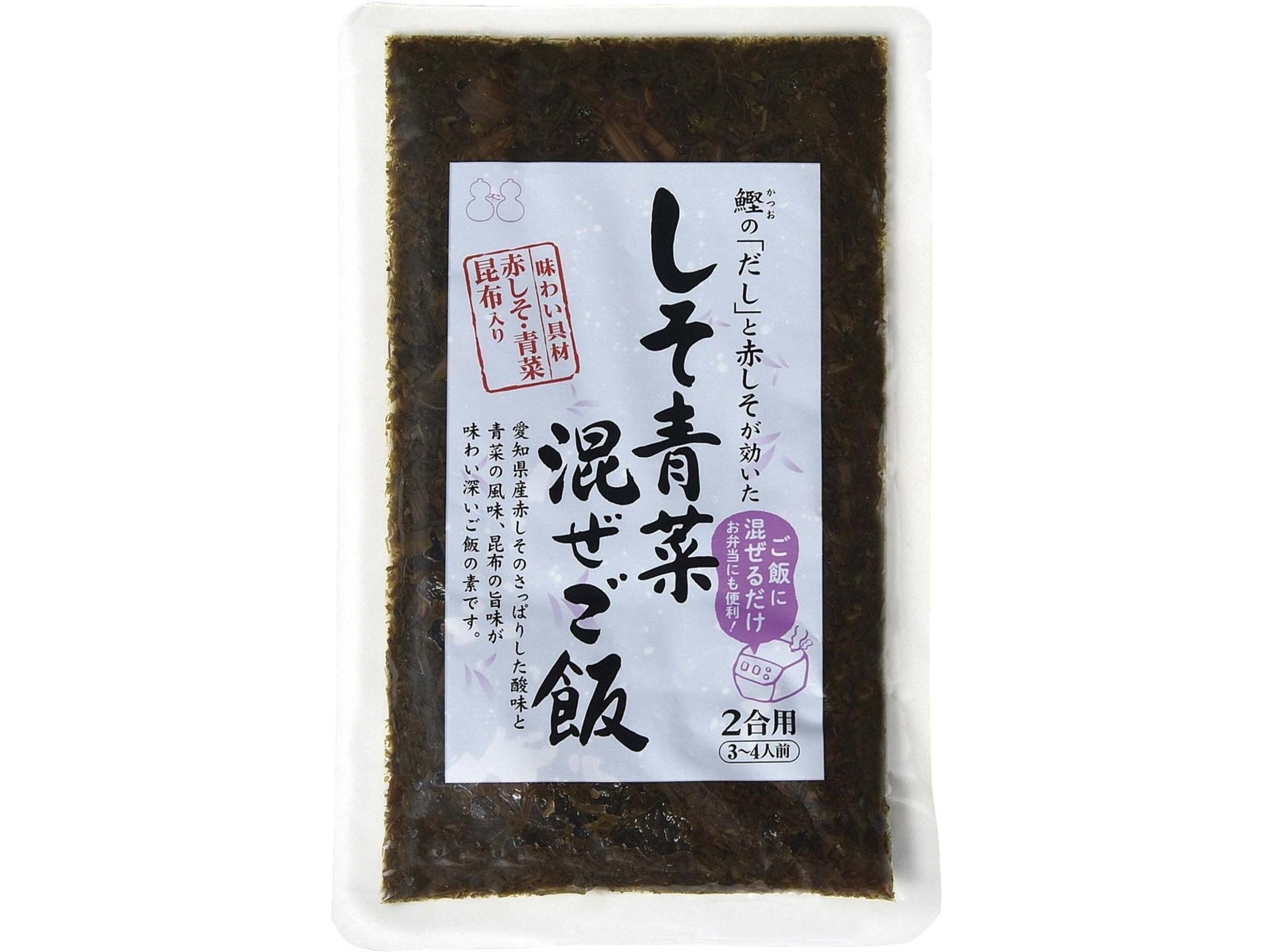 不二食品 しそ青菜混ぜご飯 2合用（122g）| コープこうべネット