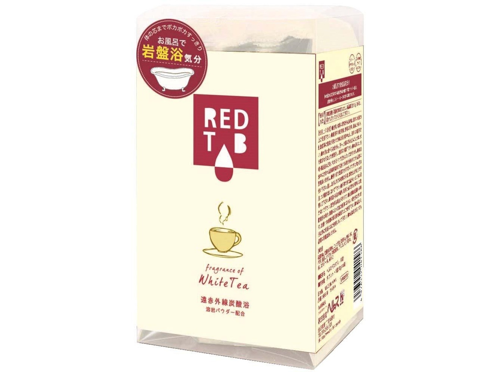 遠赤外線炭酸浴REDTAB 6錠 ホワイトティーの香り| コープこうべ