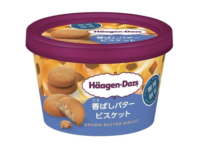 ハーゲンダッツ ミニカップ香ばしバタービスケット 110ml ハーゲンダッツ ミニカップ香ばしバタービスケット 110ml
