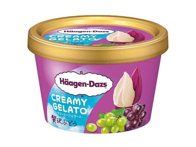 ハーゲンダッツ CREAMY GELATO贅沢ぶどう 110ml| コープ