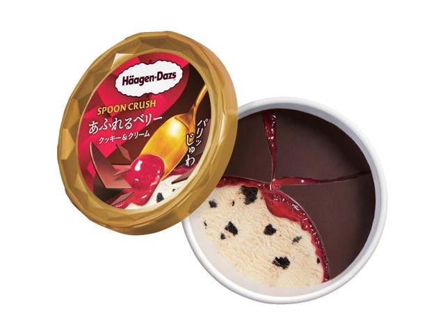 ハーゲンダッツ ミニカップ SPOON CRUSH あふれるベリークッキー