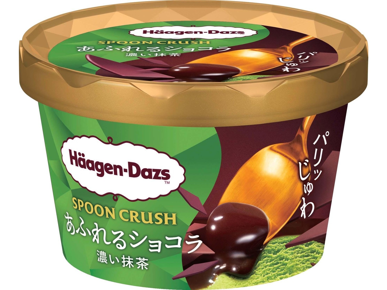 ハーゲンダッツ ミニカップ SPOON CRUSH あふれるショコラ 濃い抹茶