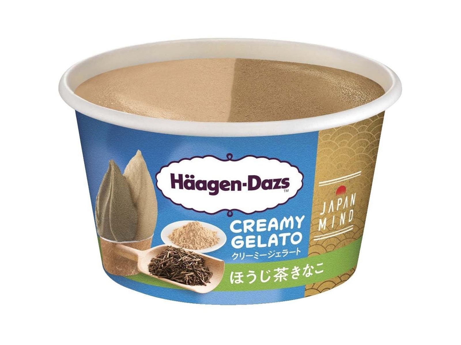 ハーゲンダッツ ミニカップ CREAMY GELATO ほうじ茶
