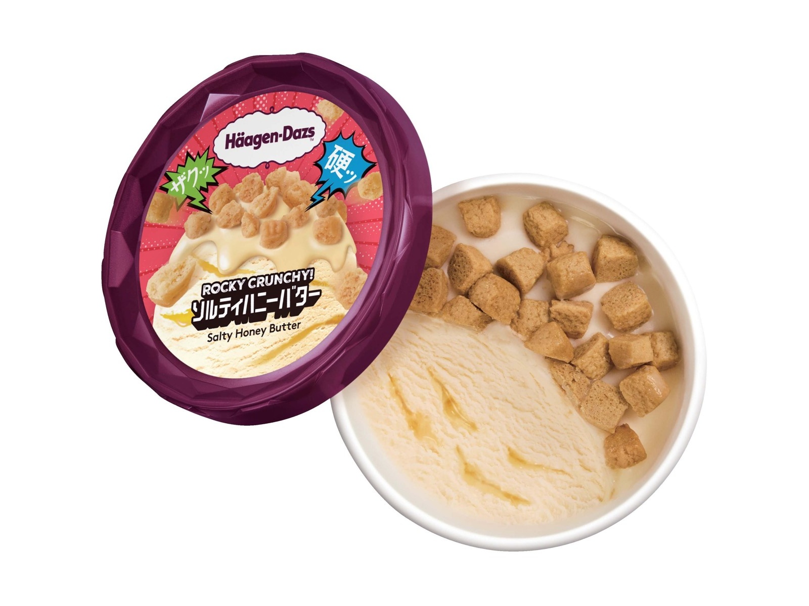 ハーゲンダッツ ROCKY CRUNCHY！ ソルティハニーバター