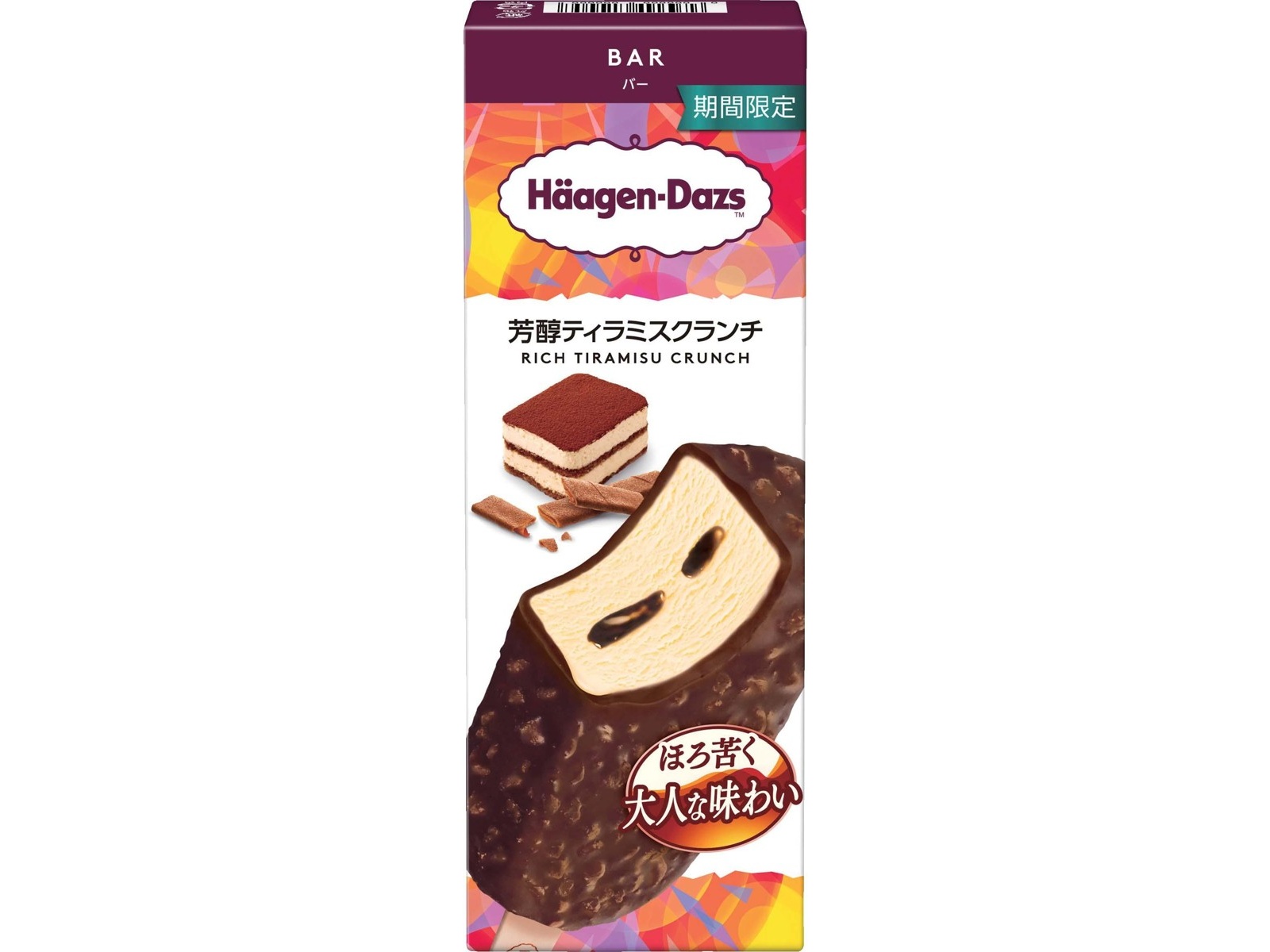 ハーゲンダッツ バー 芳醇ティラミスクランチ 80ml| コープこうべ