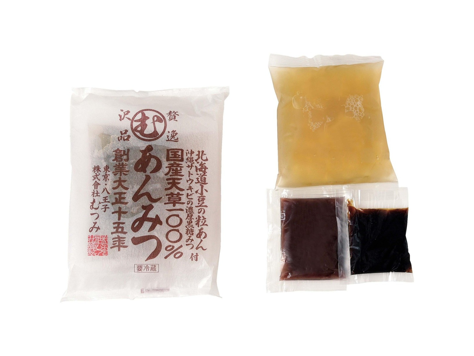 むつみ 405Pで交換】むつみ 贅沢逸品 あんみつ 1食（195g） | コープこうべネット
