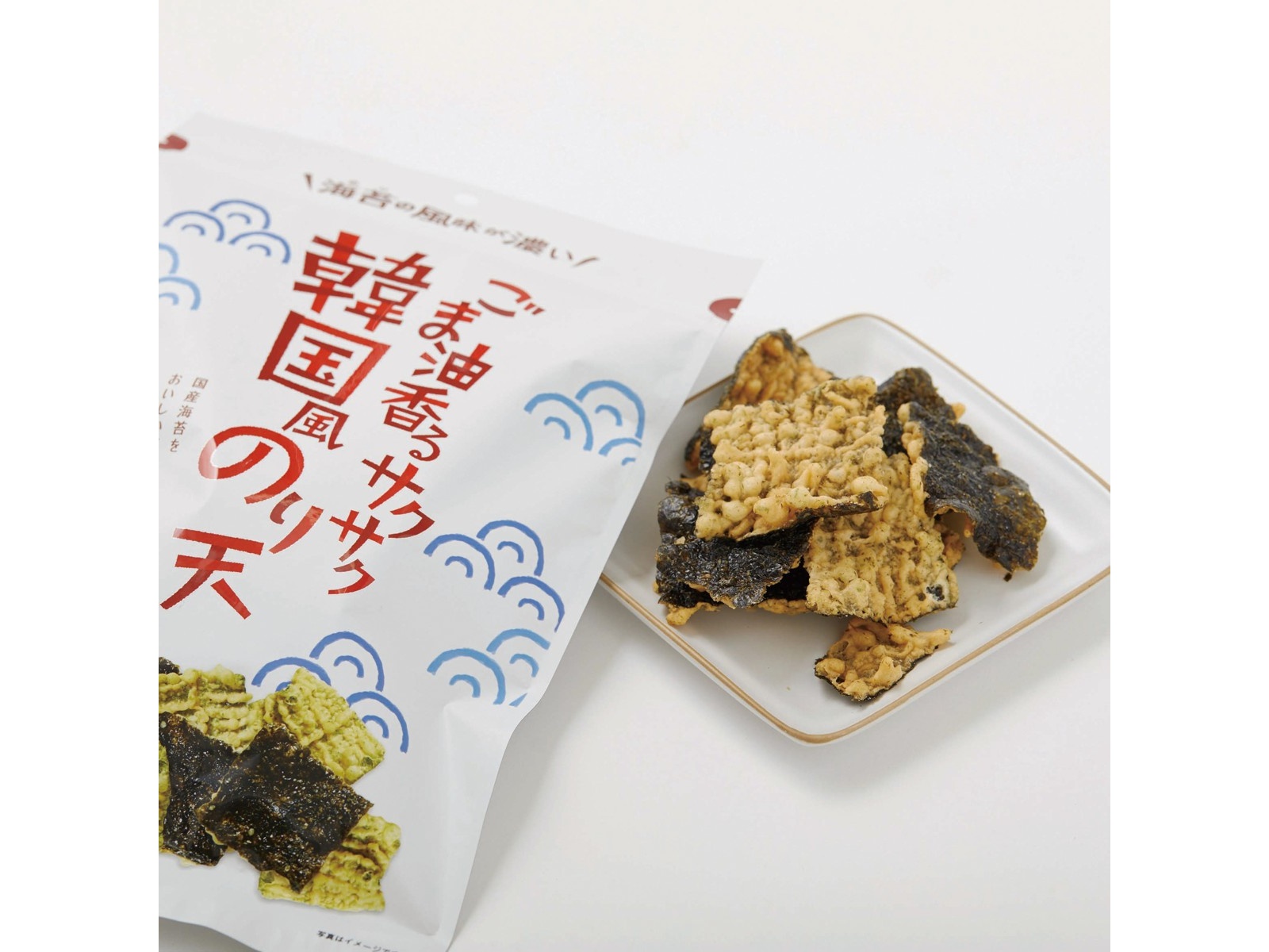 まるか食品 ごま油香るサクサク韓国風のり天 68g| コープこうべ