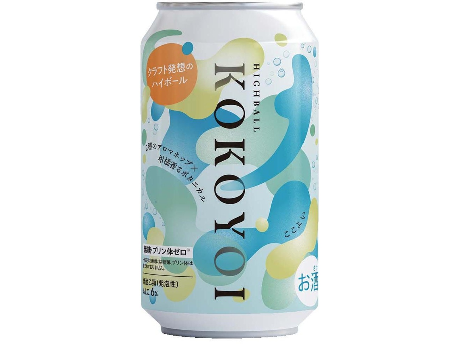 福徳長酒類 ここよいハイボール麦焼酎6％ 350ml（缶）| コープこうべ