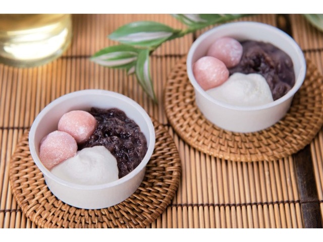 丸きんまんじゅう 甘陣屋 カップクリームぜんざい 4コ入