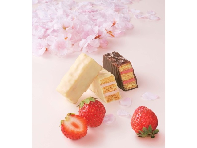 メリーチョコレート ミルフィーユ(さくら＆あまおう苺) 10コ入