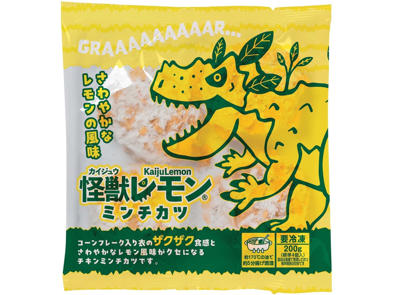 四国日清食品 怪獣レモンミンチカツ 200g(標準4コ) | コープこうべネット