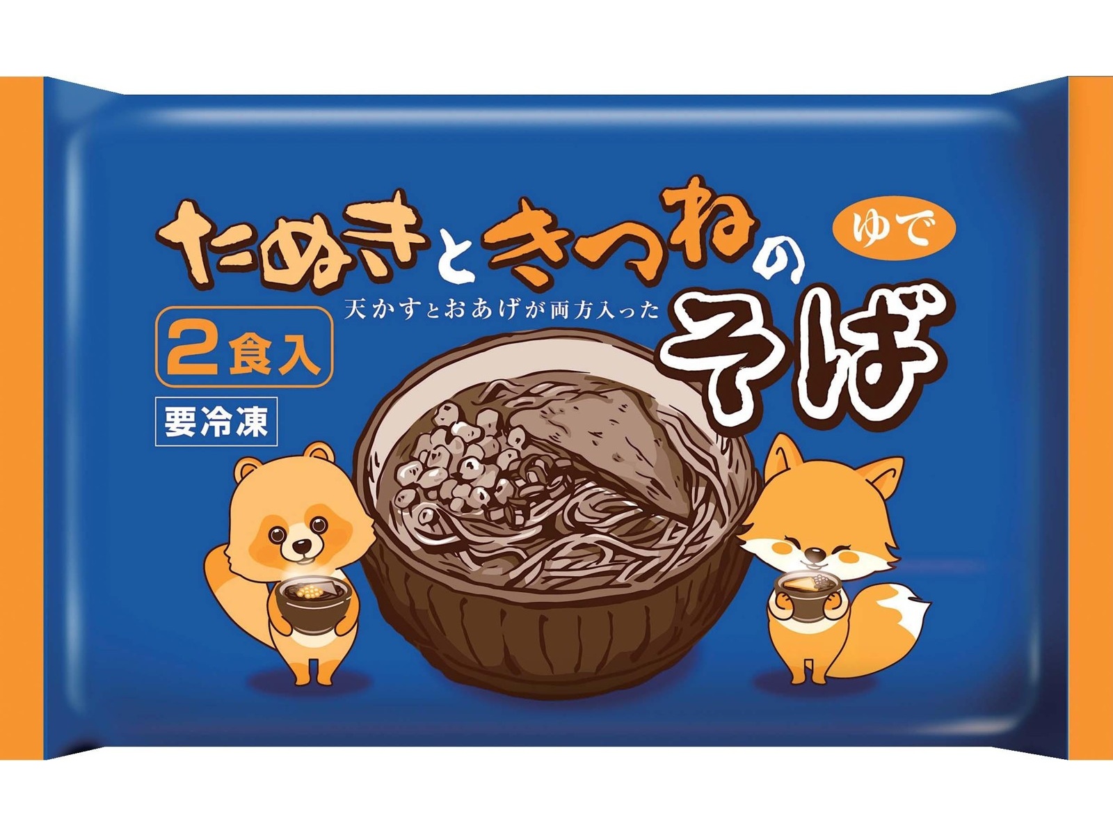 四国日清食品 たぬきときつねのそば 2食入(396g) | コープこうべネット