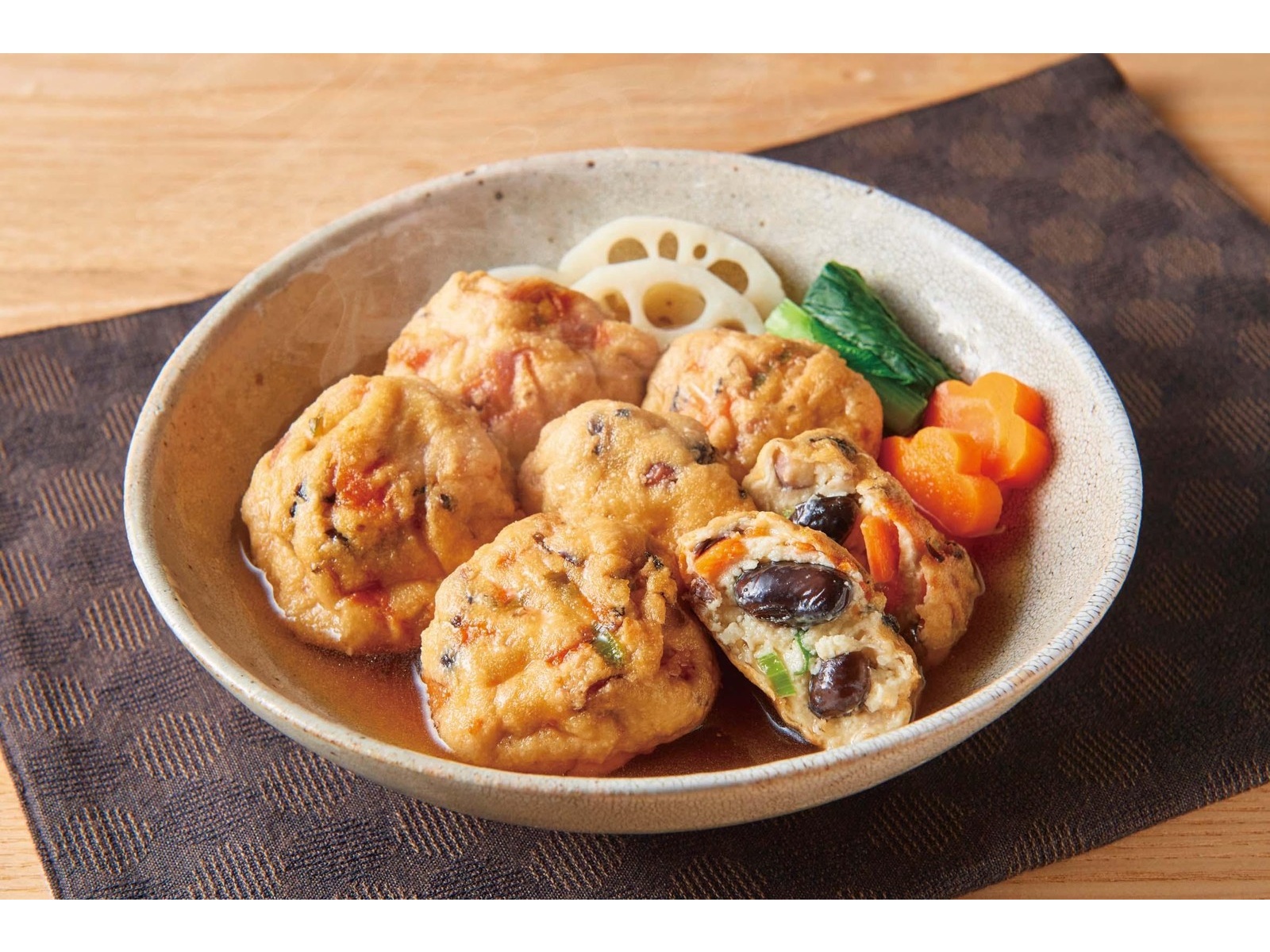 フジフレッシュフーズ 丹波篠山黒豆ひろうす 6コ入(210g
