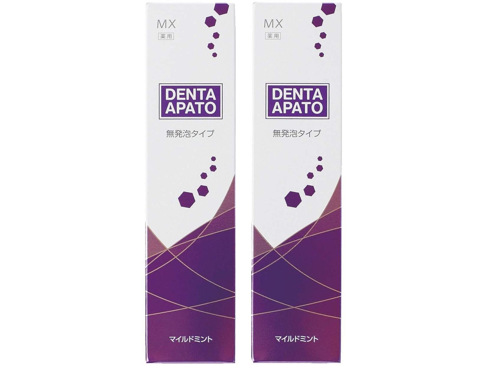 デンタアパトーMX（発泡剤なしタイプ） 120g×2本組| コープ