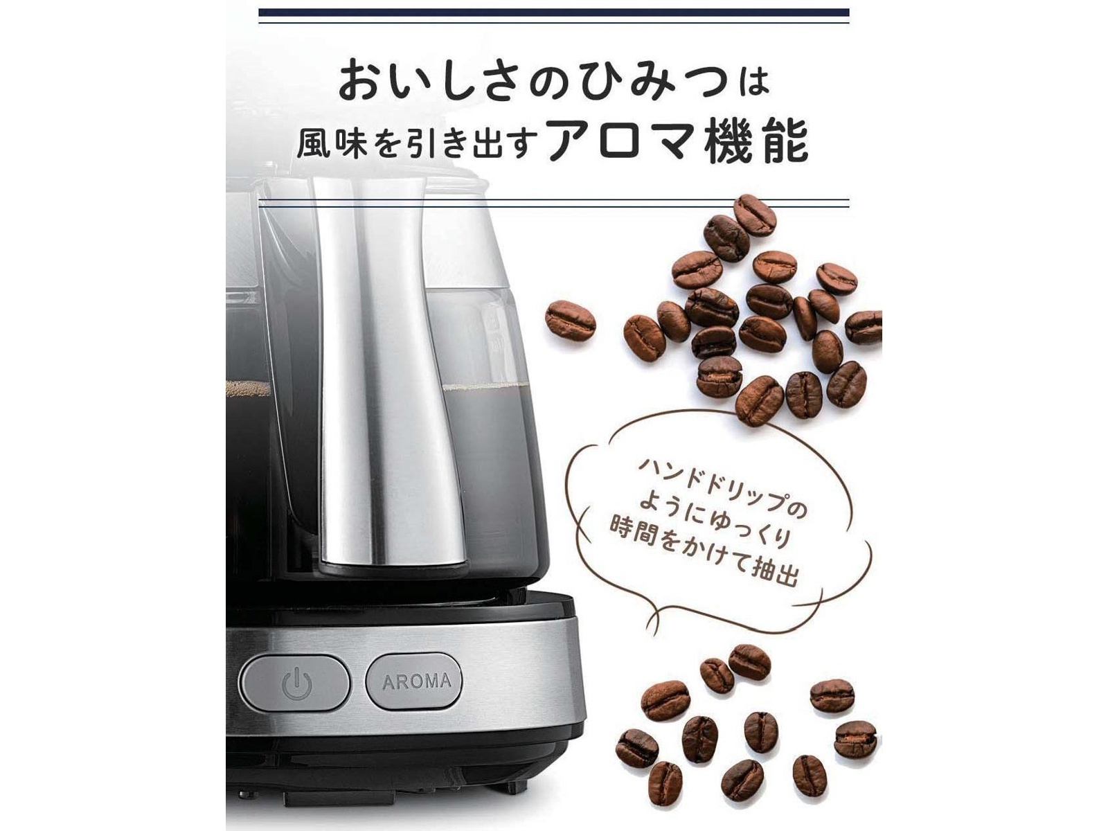 デロンギ ドリップコーヒーメーカー ICM12011J BK 1台| コープ