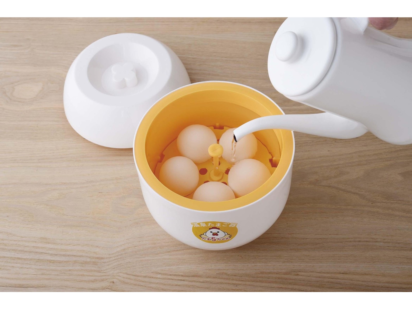 おうちで簡単!温泉たまご器 たま5ちゃん 1コ | コープこうべネット