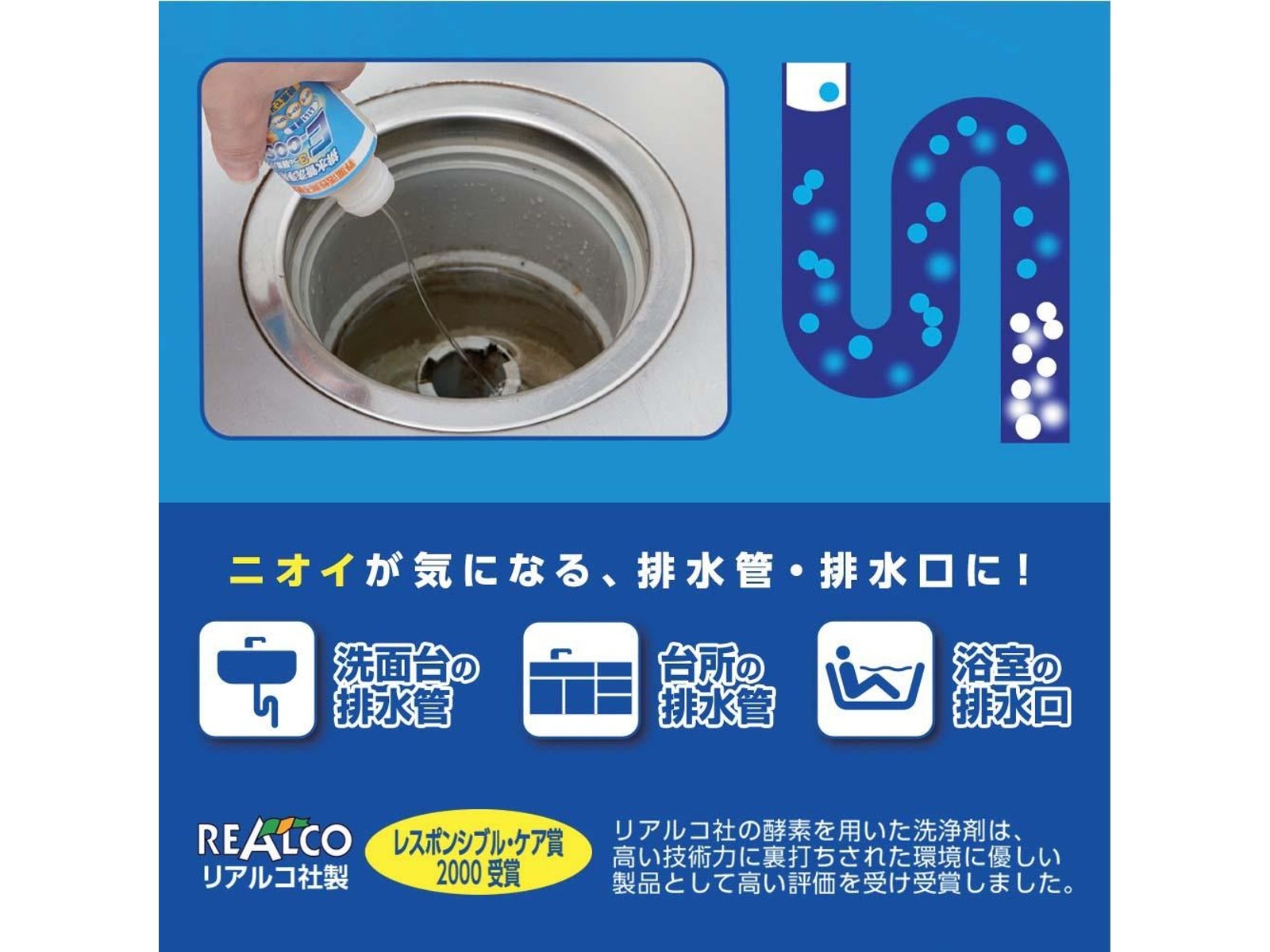 E-COSO(いい酵素) 排水管洗浄剤NEO 300ml| コープこうべネット